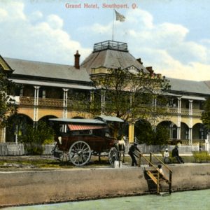 Postcard of the Grand Hotel, Labrador, circa 1900. Photographer unknown