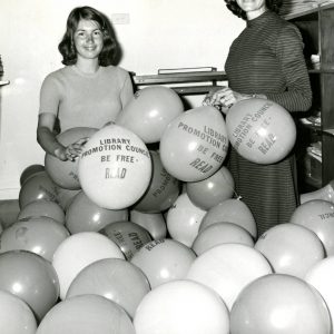 Library promotion, Southport Library, circa 1970s. Photographer unknown