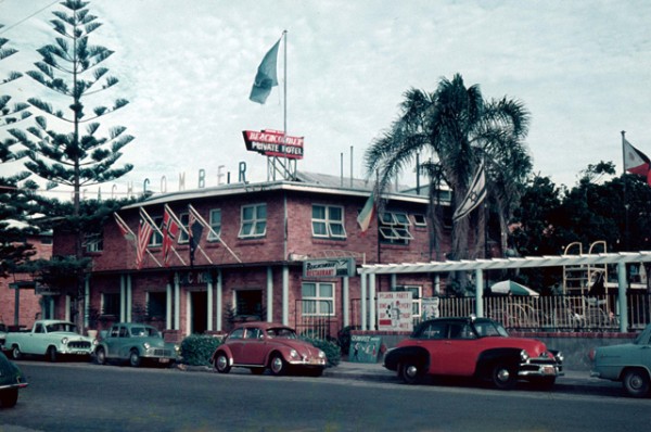 Beachcomber Hotel, Cavill Avenue, Surfers Paradise, circa 1960s Laurie Holmes photographer Image number LS-LSP-CD258-IMG0008
