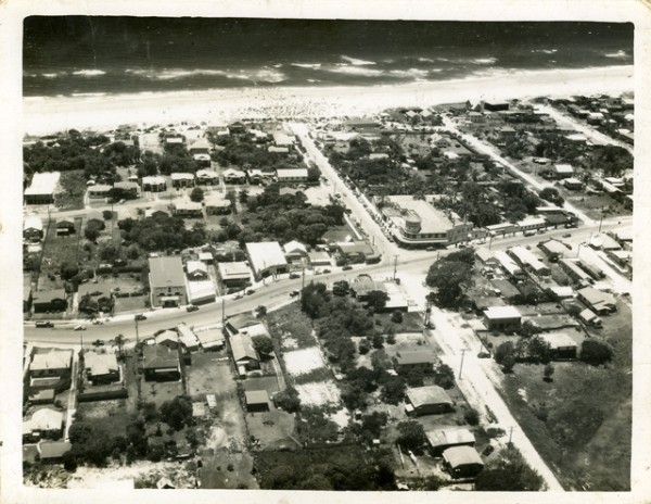 Aerial view over Surfers Paradise circa 1940s Photographer unknown