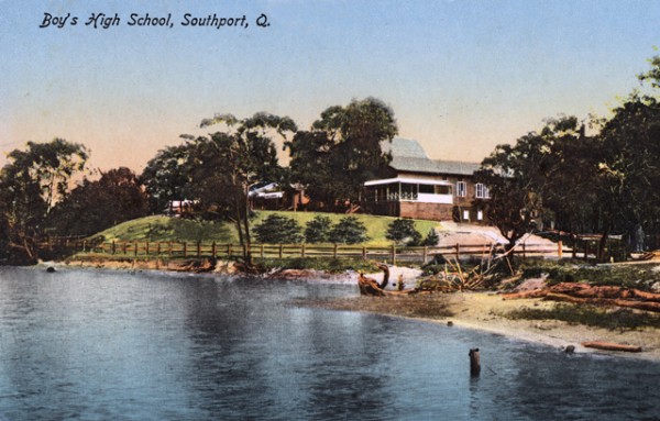 Former Govenors House at The Southport School postcard circa 1908 Photographer unknown