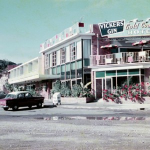 Gold Coast Hotel Burleigh Heads circa 1960 G A Black photographer