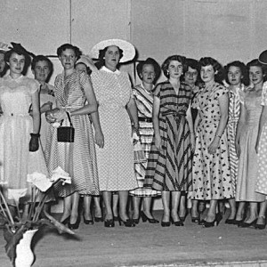 Ladies at the Nerang School of Arts circa early 1950 Photographer unknown