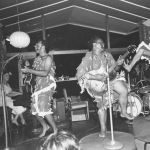 Maori Hi Fives performing in the Skyline Cabaret, Surfers Paradise, Queensland, circa 1958 Alexander McRobbie photographer