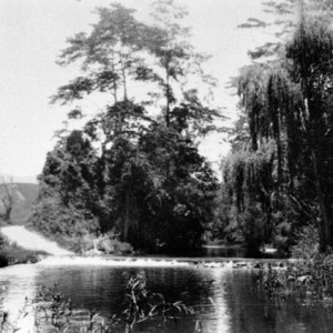 Proud's Crossing on Tallebudgera Creek, Queensland, circa 1940 Waters family photographer