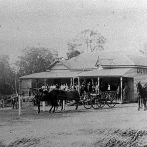 The Gem Hotel, Alberton, circa 1911-1912. Photographer unknown