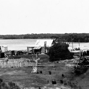 Lather family home on the Nerang River, Southport, circa 1907. Photographer unknown