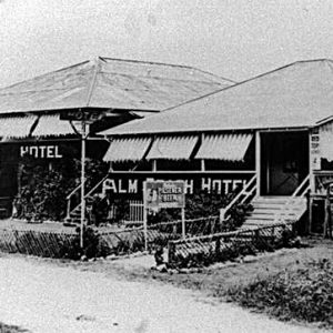 Palm Beach Hotel on the South Coast Road, circa 1930. Photographer unknown