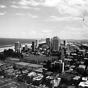 Looking south over Broadbeach, Queensland, 6 December, 1998. E. McKenzie, photographer