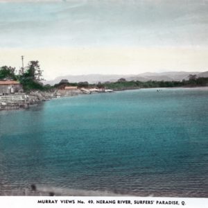 Nerang River at Surfers Paradise, Queensland, circa 1930s. Photographer unknown