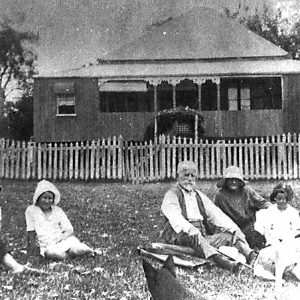 Proud family, Hollywell, 1936. Photographer unknown