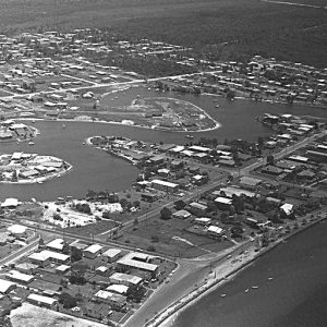 Biggera Waters and Biggera Creek, circa 1970. Photographer unidentifie