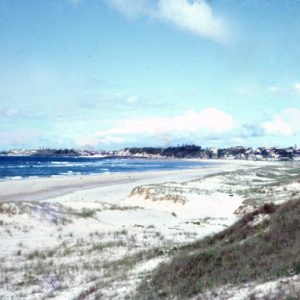 Looking south from Bilinga, 1954. Photographer Ray Sharpe