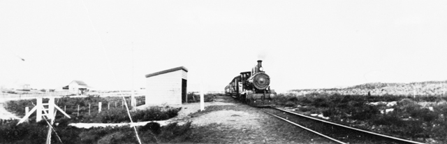 Bilinga Railway siding, 1923. Photographer unidentified